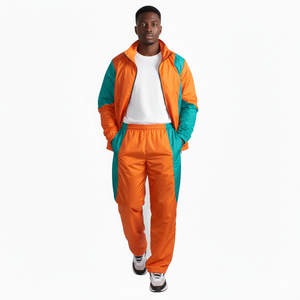 Ensemble de survêtement de performance pour hommes, tissu léger et respirant, tenue de sport, d'entraînement, de jogging, de voyage, streetwear - Product Image 3