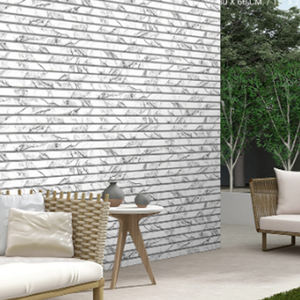 Azulejos de Porcelana Premium para Paredes y Pisos Exteriores, 300x600mm, Patrón de Alta Profundidad para Arquitectura Moderna - Product Image 2