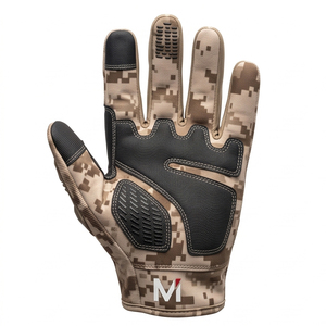 High Quality Cow Split Leather Mechanics <b>Gloves</b> Full Finger General Purpose Safety Anti Heat Fire Resistant Touchscreen - Product Image 1
