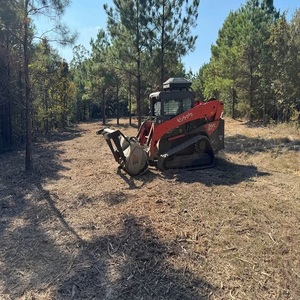 Chargeuse Kubota SVL97-2 avec broyeur forestier, moteur et pompe, capacité de charge nominale de 200 tonnes pour entrepôt et manutention de matériaux - Product Image 6