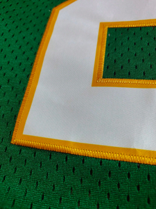 Maillot de baseball Oakland pour homme, manches courtes, vert, boutons sur le devant, haut de sport d'équipe, coupe régulière, toutes saisons - Product Image 3