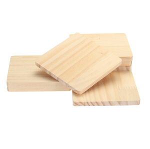 Posavasos de madera de diseño rústico de alta calidad, juego de 6 piezas para mesa de comedor, posavasos para vasos de agua. - Product Image 2