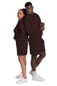 Sudadera de verano para hombre, sudadera informal para correr y conjunto corto, conjunto de chándal de entrenamiento transpirable - Product Image 4