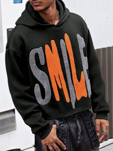 Sudadera con Capucha de Algodón de Lujo 2026 de Alta Calidad, Precio de Fábrica al por Mayor, Informal de Invierno, Teñido Liso, Logotipo Personalizado, Oversize, Chenille - Product Image 3