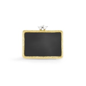 Gold Metal Rectangular <b>Photo</b> Frame with Sunburst Design Wall <b>Mount</b> Decor - Product Image 2
