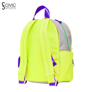 Bolsa de lona de lujo personalizada Cheer Dream con bordado de purpurina cierre de cremallera Weekender Canvas para uso deportivo o informal - Product Image 6