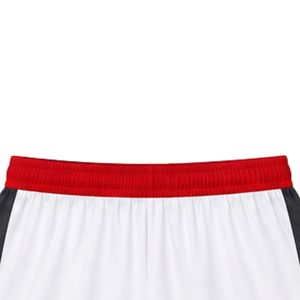 White <b>Red</b> Lacrosse Shorts for Men Professional Athletic Team Shorts Lightweight Breathable Sports Uniform Training Match Wear - Product Image 4