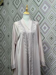 Best Quality Hand Embroidered Beaded Vintage Premium Nida Abaya Loose Anti-Pilling Meera Fashion Designers Ramadan - Product Image 6