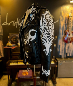 Veste d'affaires très vendue, couleur unie, veste populaire, vestes en cuir pour hommes, veste de moto, veste en cuir de vachette de qualité supérieure, veste tendance - Product Image 3