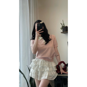 Jupe Courte Femme de Qualité Supérieure Coupe Classique Décontractée Respirante 100% Coton Mini OEM ODM Fournisseur Fabricant Vietnamien Premium - Product Image 3