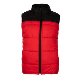 Chaleco Deportivo Sin Mangas con Logotipo Personalizado al por Mayor, Diseño Moderno, Material de Invierno, Chaleco Acolchado de Media Manga - Product Image 2