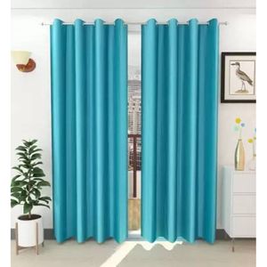 Cortina de Ventana de Poliéster Estampada de Lujo, 122 x 152 cm, Ecológica, Ignífuga, con Cenefa, Lista para Usar en el Hogar o Hotel - Product Image 2