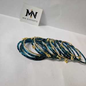 Beautiful Kashmiri <b>Bangles</b> Set for Women Stylish Bridal Chudi Set for Wedding Festival and Daily Wear - Product Image 6