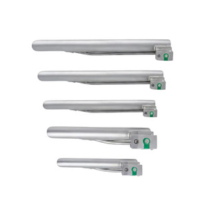 Juego de Laringoscopio de Fibra Óptica Miller Premium de 5 Piezas, Acero Inoxidable, Instrumento Quirúrgico de Anestesia ORL, Calidad Alemana - Product Image 3