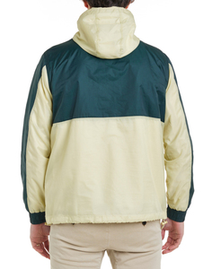 Chaqueta Cortavientos con Capucha para Hombre, Diseño Color Block, Cierre de Cremallera, Informal, para Otoño, Exterior de Nailon, Forro de Poliéster - Product Image 3