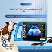 Échographe vétérinaire portable 8 pouces avec sonde rectale pour la gestation des bovins et l'élevage du bétail, modèle BTS-N40, garantie 1 an
