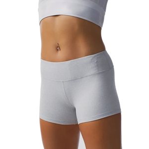 Shorts Deportivos Transpirables de Alto Rendimiento para Mujer, para Gimnasio y Yoga, Tela de Lona, Cintura Elástica, Material de Poliéster/Nailon - Product Image 5