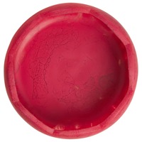 Bol de service Belladec Rose Red moderne en résine, fait main, 10 pouces de diamètre, pour dîner, salade de fruits, collations, maison, hôtel