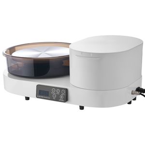 Tornamesa de Aluminio de 11 Pulgadas, 450W, Eléctrica, de Sobremesa, para Cerámica, para Adultos, 30-300 RPM Ajustables - Product Image 1