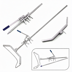 Extractor manual de trinquete de acero inoxidable de alta resistencia para terneros, mango de 65 pulgadas, para partos difíciles, la mejor calidad, obstetricia veterinaria - Product Image 3