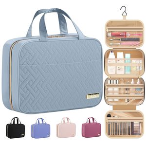 HOTOR Borsa da Toilette da Appendere per Donne e Uomini, Borsa da Viaggio per il Trucco con Ampio Scomparto per Organizzazione e Conservazione - Product Image 1