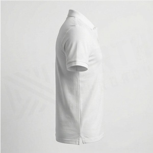 เสื้อโปโลผู้ชายไซส์ใหญ่ ผ้าฝ้าย 100% แขนสั้น สไตล์ลำลองกึ่งทางการ สีสันปรับแต่งได้ คุณภาพสูง ระบายอากาศได้ดี - Product Image 3