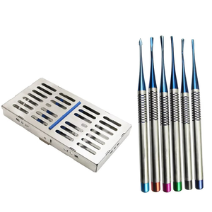 Set de Examen Dental: Espejo, Sonda, Pinzas, Kit de Cuidado Bucal Manual para Estudiantes de Odontología, Acero de Grado Médico, Calidad A+ - Product Image 1