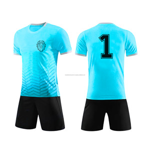 Ensemble de football de haute qualité à séchage rapide, maillot et short de football en gros, ensemble complet, fabricant de sublimation personnalisée, club - Product Image 1