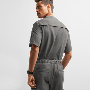 Uniformes médicos personalizados para hombre OEM ODM, uniformes de hospital, diseño para enfermería, clínica, veterinaria, conjunto de uniformes médicos de lujo. - Product Image 3