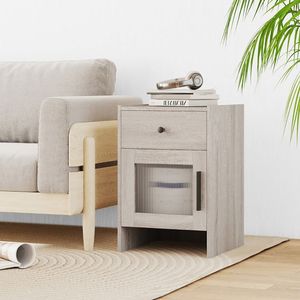 Comodino con Cassetto e Armadietto, Arredamento Pratico per la Casa - Product Image 3