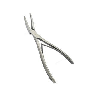 Rongeur para Hueso Mastoideo de Calidad Premium, 8'' Curvo, Instrumento Quirúrgico Ortopédico de Acero Inoxidable Alemán, Set con Certificación CE ISO - Product Image 1