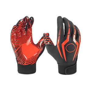 SALUBRIOUS SPORTS Pakistani Manufacturers Customize Best Quality American Football Super Sticky Palm Polyester/Cotton Gloves - Product Image 6