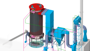 Calentador de Fluido Térmico de Biomasa Industrial de Alto Rendimiento de 1M-8M Kcal, Vertical, de Alta Presión, Controlado por PLC, Precio de Fábrica - Product Image 6
