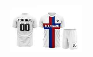 Conjunto de Uniforme de Fútbol con Logotipo Personalizado, Camiseta y Pantalones Cortos Transpirables, Kit Deportivo de Alto Rendimiento para Equipos y Clubes - Product Image 6