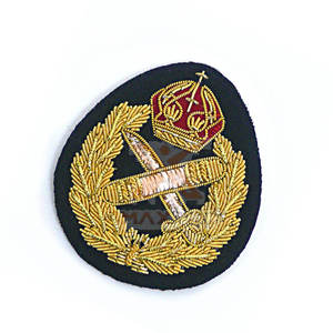 Servicio OEM, Insignias Bordadas a Mano de Nuevo Estilo, Insignias Bordadas a Mano de Color Sólido de Alta Calidad - Product Image 3