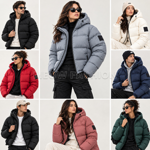 Chaqueta Acolchada Unisex para Invierno, Abrigo con Capucha, Fabricación al por Mayor en Bangladesh, Envío Inmediato, Lote de Stock al por Mayor, Proveedor - Product Image 1