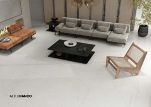 Azulejo de porcelana premium con acabado brillante para pisos y paredes, 600x1200 mm, 24x48, losa grande, diseño moderno de lujo para interiores y exteriores, hotel, villa - Product Image 2