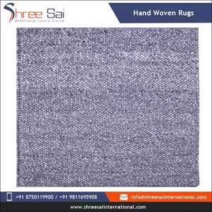 Beautifully <b>Crafted</b> Hand Woven <b>Wool</b> Rugs-Eco-Friendly & Non-Slip for Home Living Room Bedroom Office Floor Decoration - Product Image 4