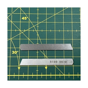 Pièce de machine à coudre industrielle en acier ALTIN-TEXTIMA 81000670, couteau inférieur, fabriqué à Taïwan - Product Image 1