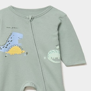 Conjunto de Ropa para Bebé de Algodón Personalizado al por Mayor, Body para Recién Nacido, Mameluco de Manga Larga Tejido, Ropa para Bebé, Exportación OEM - Product Image 6