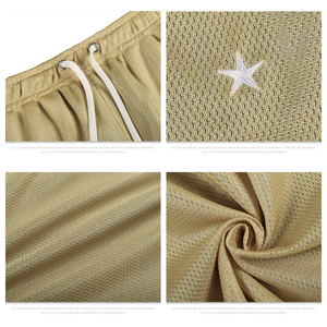 Shorts de course 100 % polyester de qualité supérieure, nouveau style 2026, vente en gros, shorts de basketball personnalisés à séchage rapide, shorts pour hommes - Product Image 3