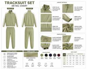 Custom Everyday <b>Hoodie</b> and Jogger Tracksuit Set for Men OEM Manufacturer Premium Tracksuit - Product Image 6