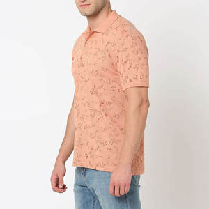 เสื้อเชิ้ตคอรัลแขนยาวทรงโอเนคสำหรับผู้ชาย ทรงปกติ ผ้าทอเนื้อนุ่ม 100% คอตตอน สวมใส่สบาย ระบายอากาศได้ดี แห้งเร็ว มีโลโก้ด้านหน้า - Product Image 3