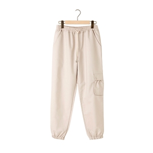 ODM Mujeres Algodón Poliéster Cargo Pantalones Con Bolsillos Laterales - Product Image 5