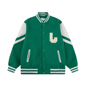Veste bomber légère de sport personnalisée avec logo, vente en gros spéciale hiver, veste de baseball pour hommes, veste varsity - Product Image 2