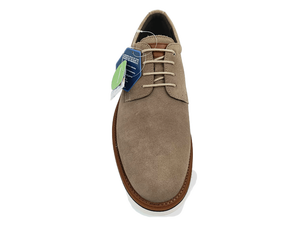 Chaussures habillées marron en similicuir suédé pour hommes, à lacets, respirantes, avec semelle extérieure en caoutchouc antidérapante, semelle intermédiaire et doublure en maille, idéales pour le bureau et toutes occasions. - Product Image 3