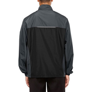 Custom Zip up Embroidered Logo Retro Nylon <b>Track</b> <b>Jacket</b> With Piping Blank Softshell Outdoor <b>Jacket</b> Windbreaker Mens - Product Image 2