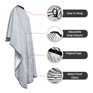 Cape de Barbier avec Manches et Ouvertures pour les Bras, Qualité Supérieure, Usage Professionnel en Salon, Fournisseur en Gros, Nouvelle Arrivée 2026 - Product Image 5