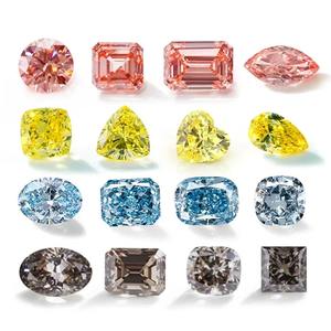 Diamante Cultivado en Laboratorio con Corte Corazón, 3mm, 3.5mm, 4.5mm, 5mm, 1ct, Color DE, Claridad VVS VS, Diamante Blanco Suelto Creado para Anillo de Compromiso Romántico - Product Image 2