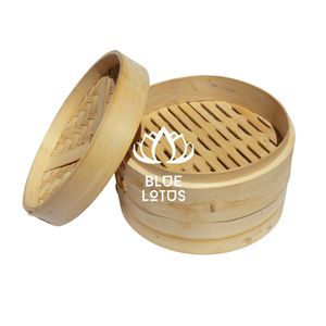 Cuiseur vapeur en bambou le plus vendu pour la cuisson des dim sum et la cuisson vapeur des légumes pour la conservation des nutriments, qualité supérieure, matériau pur - Product Image 1